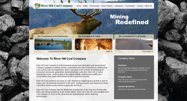 煤炭行业建站方案