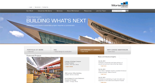 建筑行业建站方案