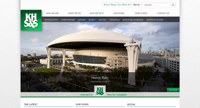 建筑行业建站方案